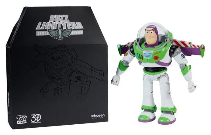 Disney Pixar Toy Story Buzz Lightyear Robot (30-årsjubileumsbegränsad upplaga) 37 cm