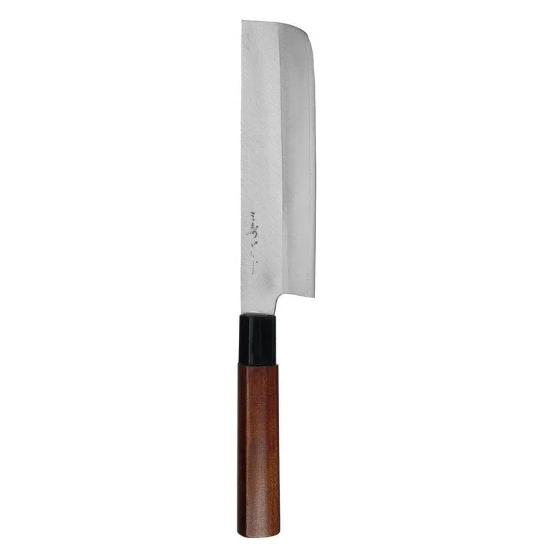 Mujun Nakiri Knife Dubbelsidig VG-10 Stål - 17cm
