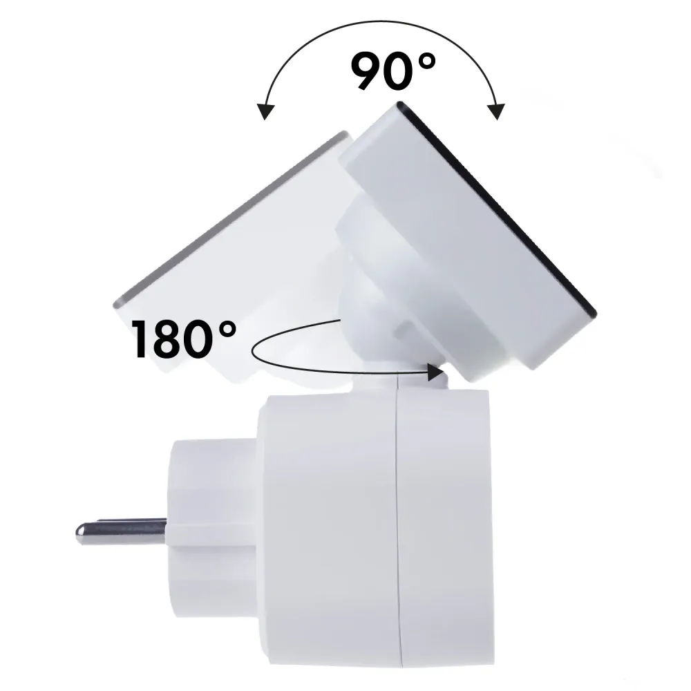 GreenBlue energimätare, wattmätare, 16A, max. 3680W, subminne, GB620 F