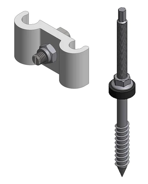 Van Der Valk solar - HangerBolt Adjust 10x200mm (721100 , 747915)