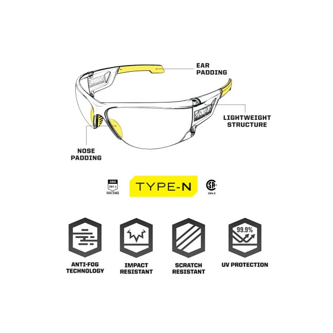 Mechanix Type-N Skyddsglasögon