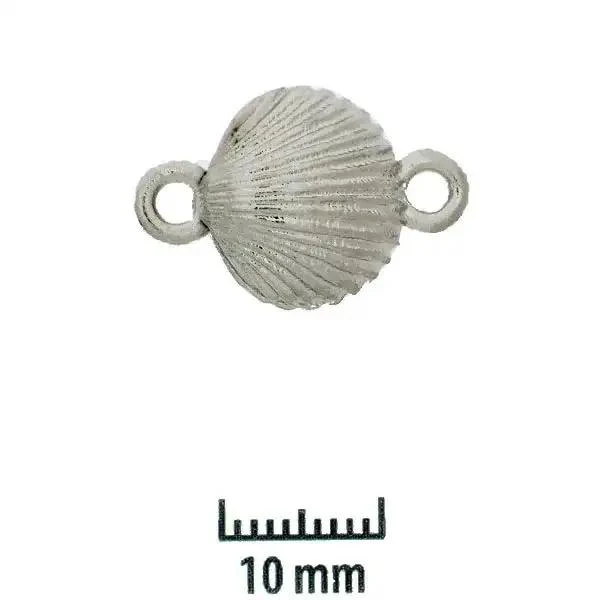 Claspgarten magnetlås - Snäcka 13mm,silverfärgad, 1 styck