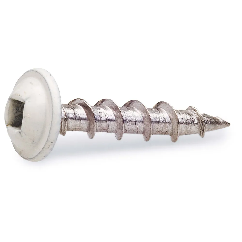 Fönsterbleckskruv 3,5 x 25 mm A4 rostfri 250-pack INSTANT Vit