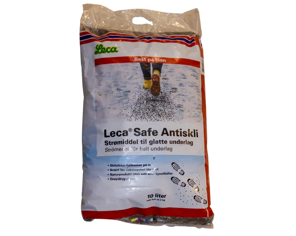 Halkskydd Leca Reliable Anti-Halk, 10 liter