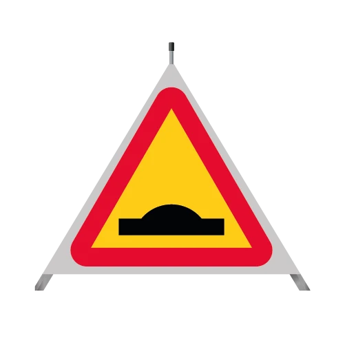 Heavy Duty Varningstält - Farthinder
