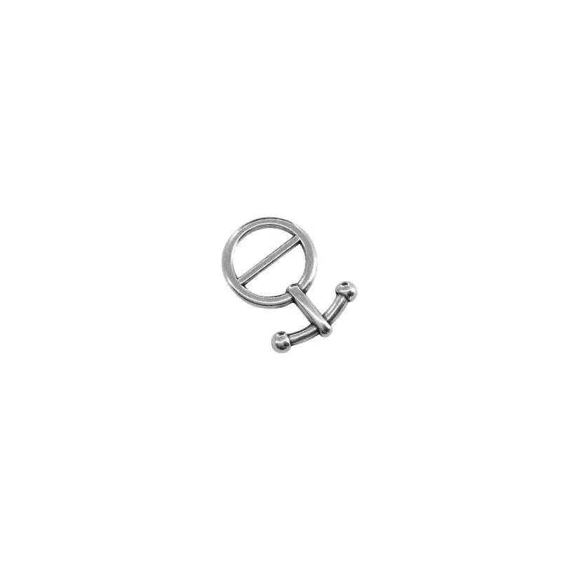 Lås silverfärgat - Ankare 27x19mm 1 styck