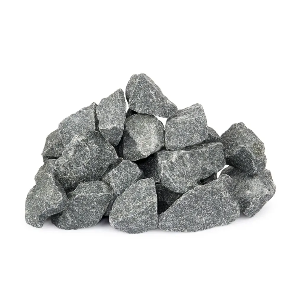 Vintage grey sauna stones - 20kg (Ø