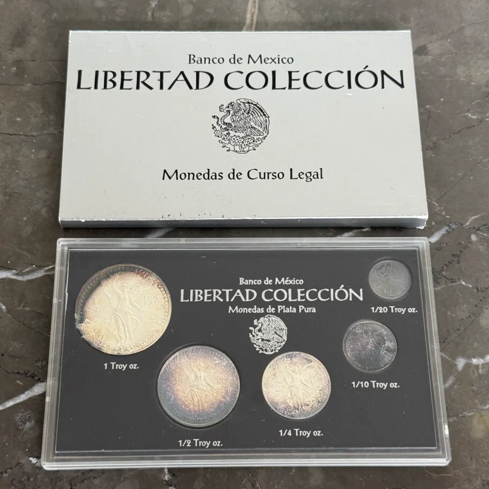 Banco de Mexico Libertad Colección 1992 silvermynt