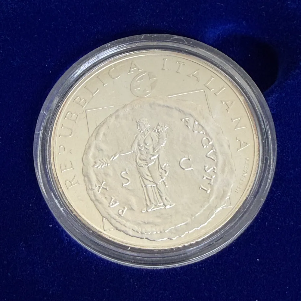 10 € Peace and Freedom Europe silvermyntsäker version