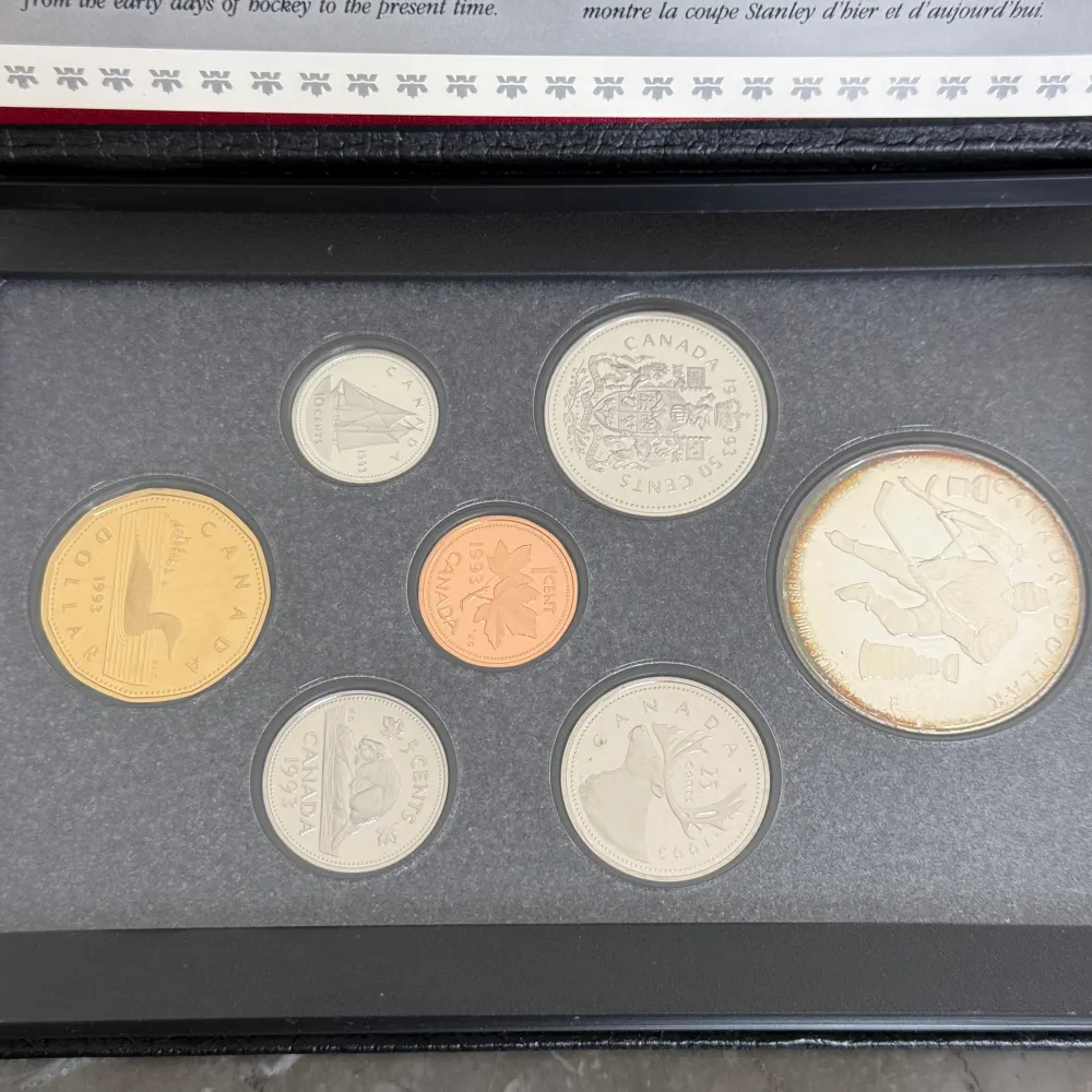 Royal Canadian Mint 1993 Kanada myntuppsättning