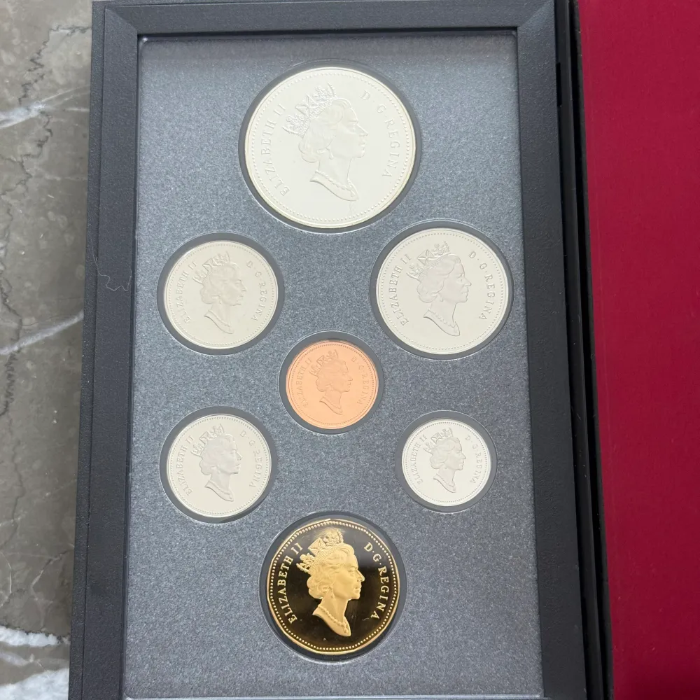 Royal Canadian Mint 1993 Kanada myntuppsättning