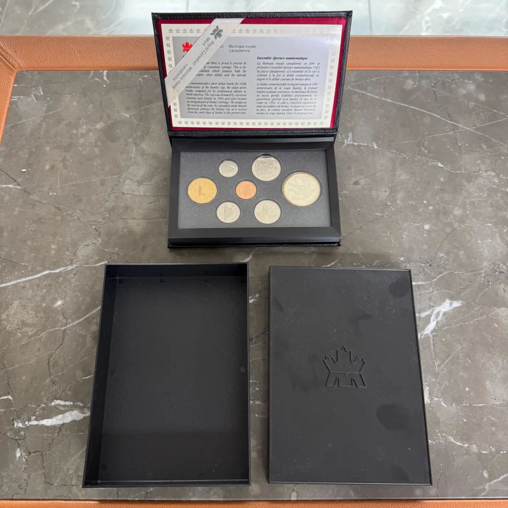 Royal Canadian Mint 1993 Kanada myntuppsättning
