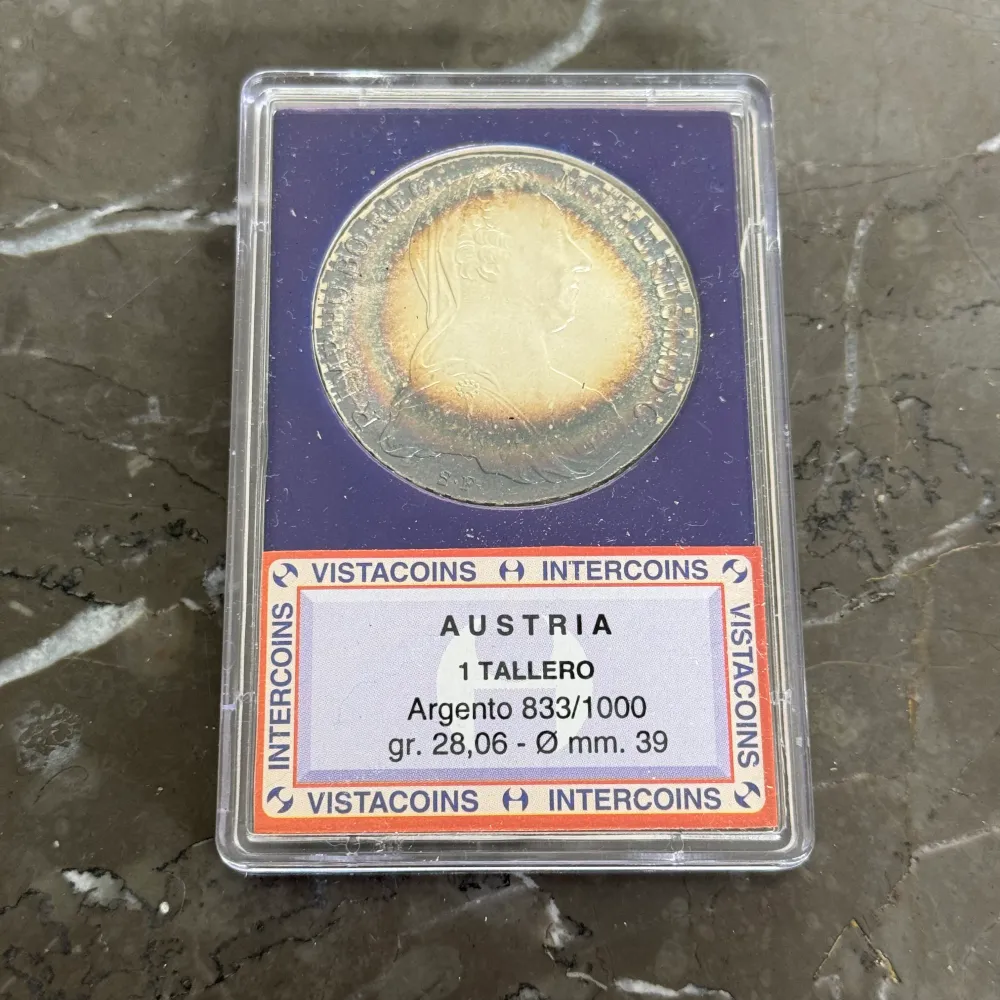 Silvermynt 1 Thaler Österrike