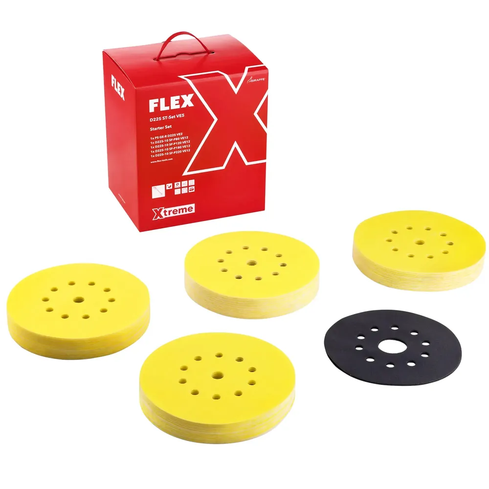 Flex D225 ST-Set VE5 Slipskivor