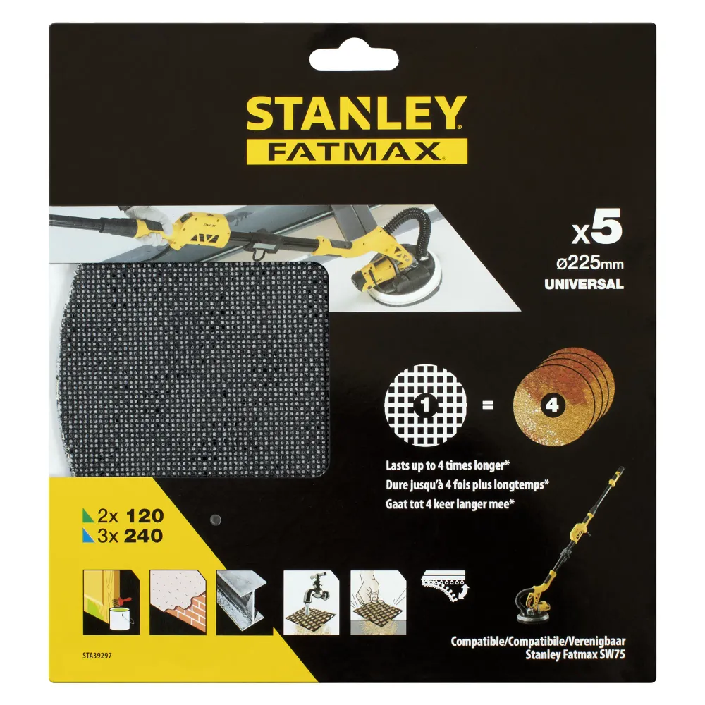 Stanley STA39297-XJ Slippappersskivor