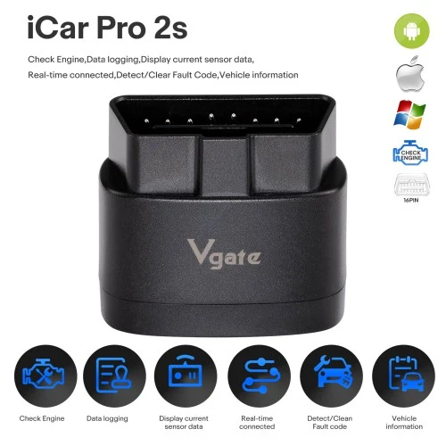 Infraröd termometer Vgate Icar pro 2 til bimmercode, Scan Tool til CanZE, Leaf Spy, DMD2 Apps osv.