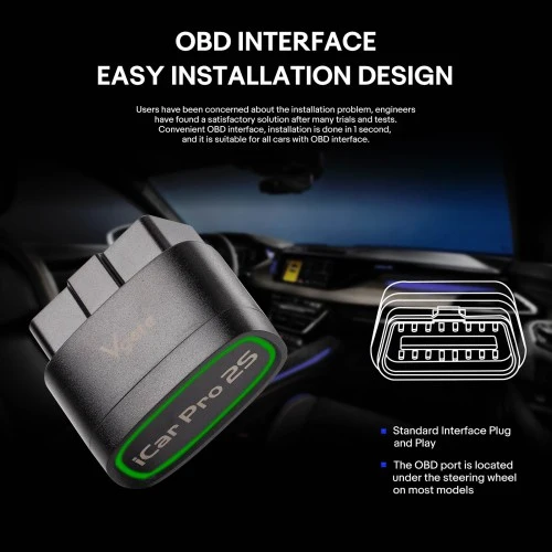 Infraröd termometer Vgate Icar pro 2 til bimmercode, Scan Tool til CanZE, Leaf Spy, DMD2 Apps osv.