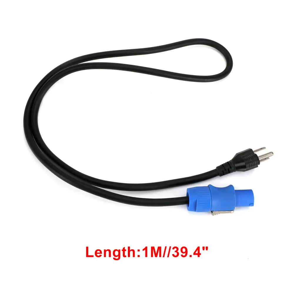 1 st 1Meter strömkabel för 350W/330W/280W/230W/200W Moving Head Light US Plug