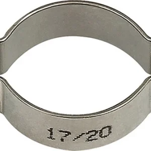 RIEGLER Schlauchklemme 2-Ohr Edelstahl 1.4301 (W4) ( 8000367363 )