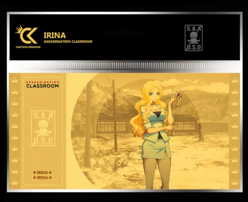 ASSASSINATION CLASSROOM - Irina - Golden Ticket Lab Practicals