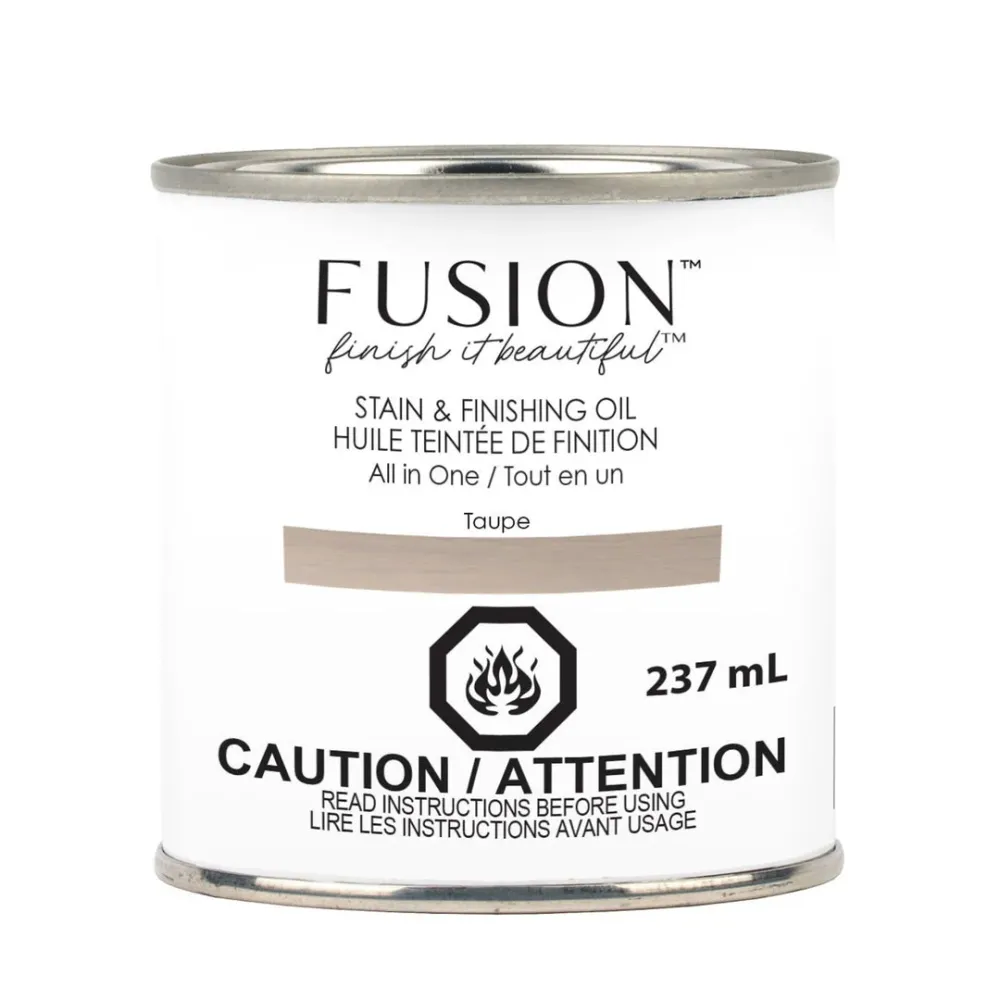 Fusion Stain and finishing oil Low VOC White