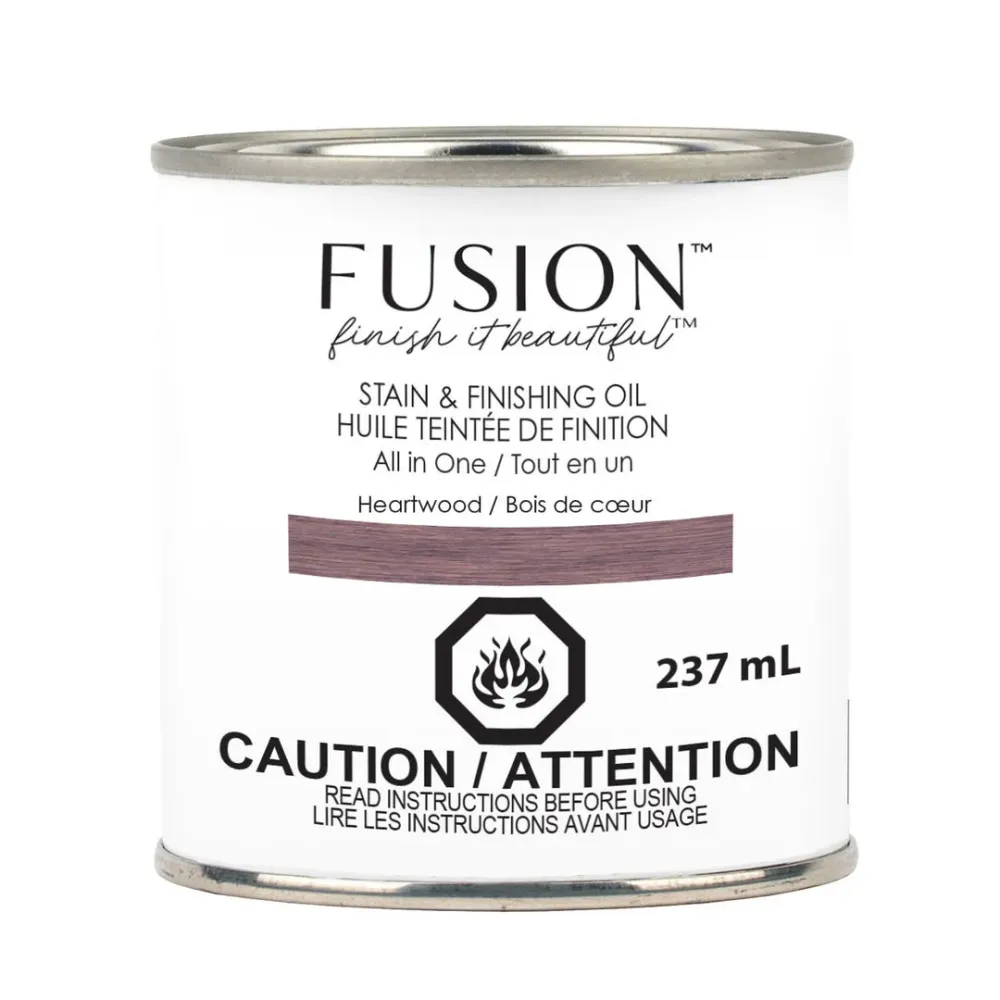 Fusion Stain and finishing oil Low VOC White