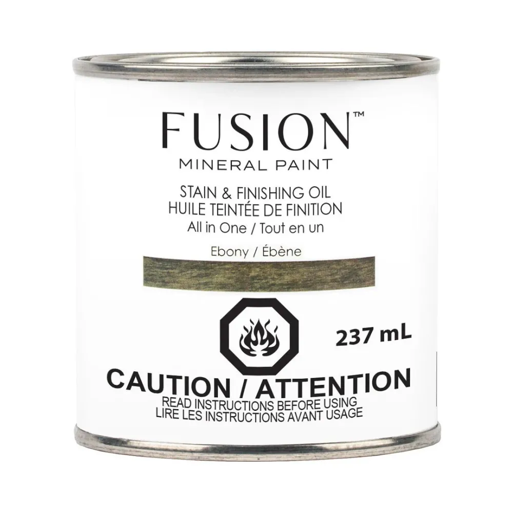 Fusion Stain and finishing oil Low VOC White