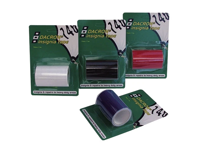PSP, Dacron Insigna-tejp, svart 75 mm x 1,5 m (1 st)