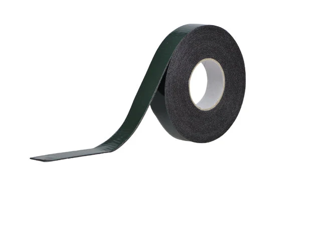 PSP, Dubbelsidigt självhäftande svampgummi, svart 19x1mm 5m