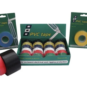 PSP, PVC-tejp svart, 19 mm x 20 m (1 st.)