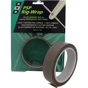 PSP, Rig Wrap Clear Tejp, 25 mm x 5 m (1 st)