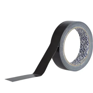 PSP, Spridartejp svart 25mmx10m, vattenavvisande (1 st)