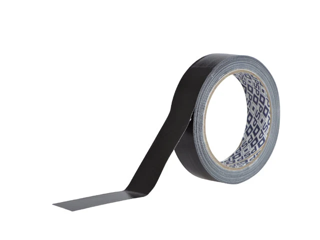 PSP, Spridartejp svart 25mmx10m, vattenavvisande (1 st)