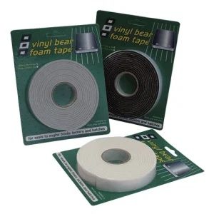 PSP, Svampgummi svart 25mm x 3mm, 3m (1 st)
