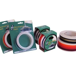 PSP, vattenlinjetejp, 39 mm, 10 m, orange/röd/rödbrun (1 st.)