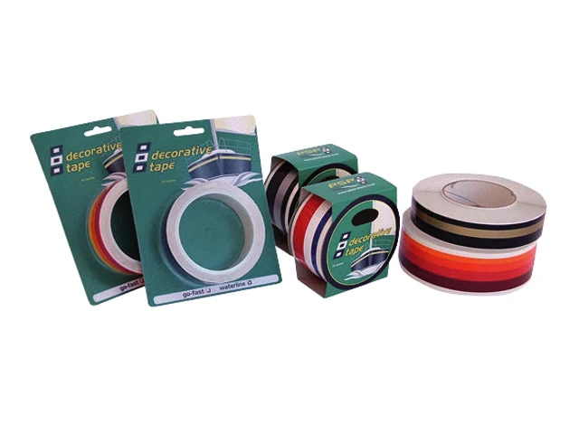 PSP, vattenlinjetejp, 39 mm, 10 m, orange/röd/rödbrun (1 st.)