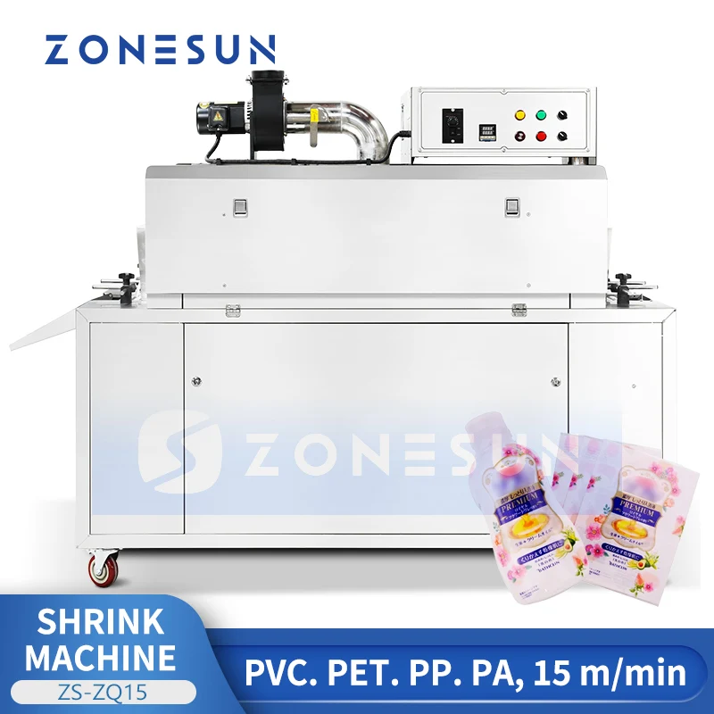 ZONESUN ZS-ZQ15 Steam Shrink Sleeve Tunnel Packaging