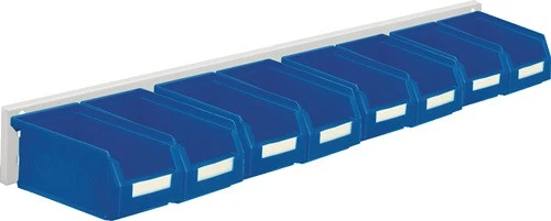 RASTERPLAN Sichtlagerkastenset H100xB920xT180mm Stahlblech/Polyethylen ( 9000428236 )
