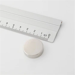 Supermagnet 25x7 mm, Skiva
