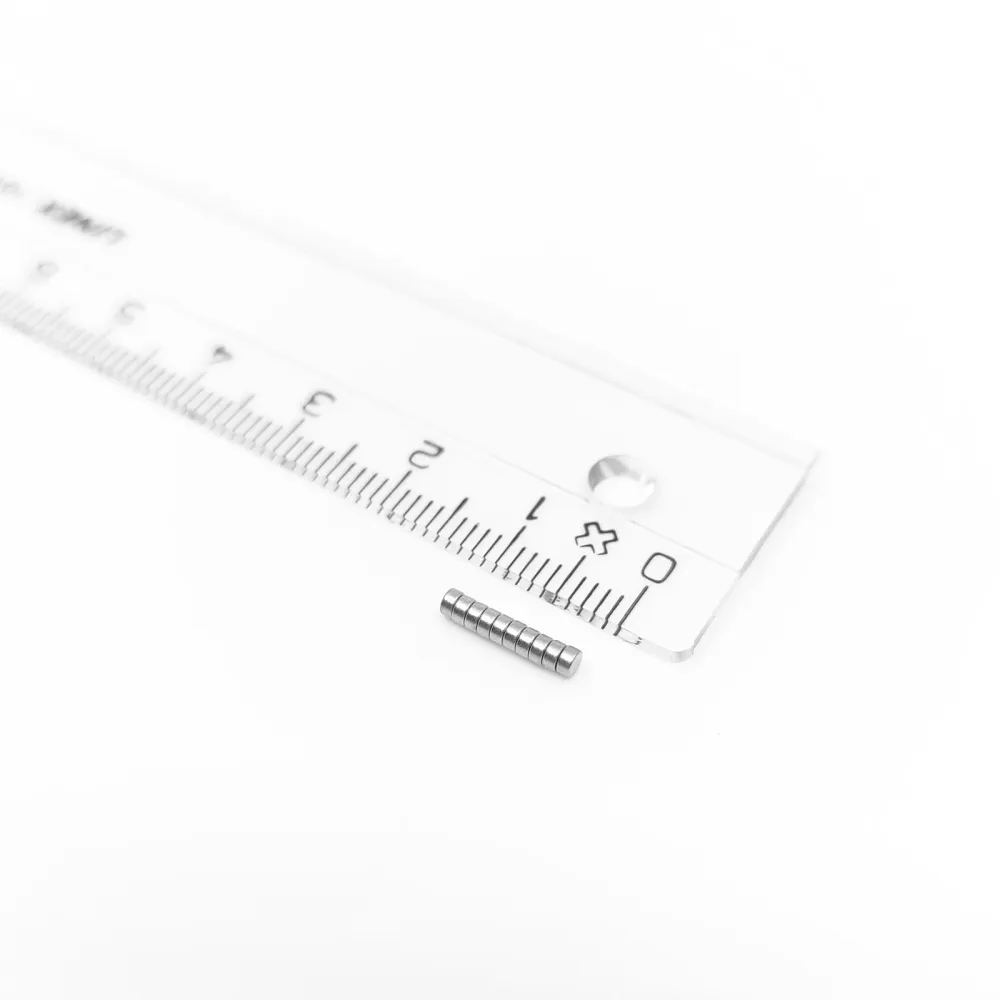 Supermagnet 2x1 mm, Skiva