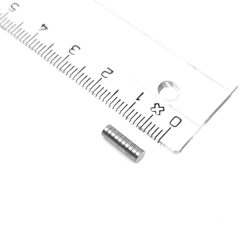 Supermagnet 3x1 mm, Skiva