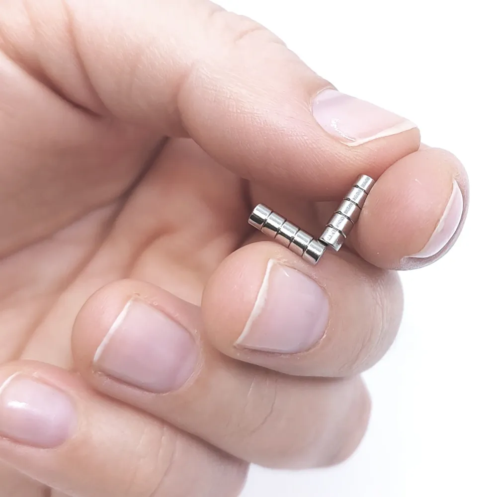Supermagnet 3x2 mm, Skiva