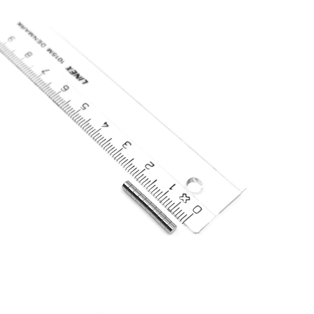 Supermagnet 3x2 mm, Skiva