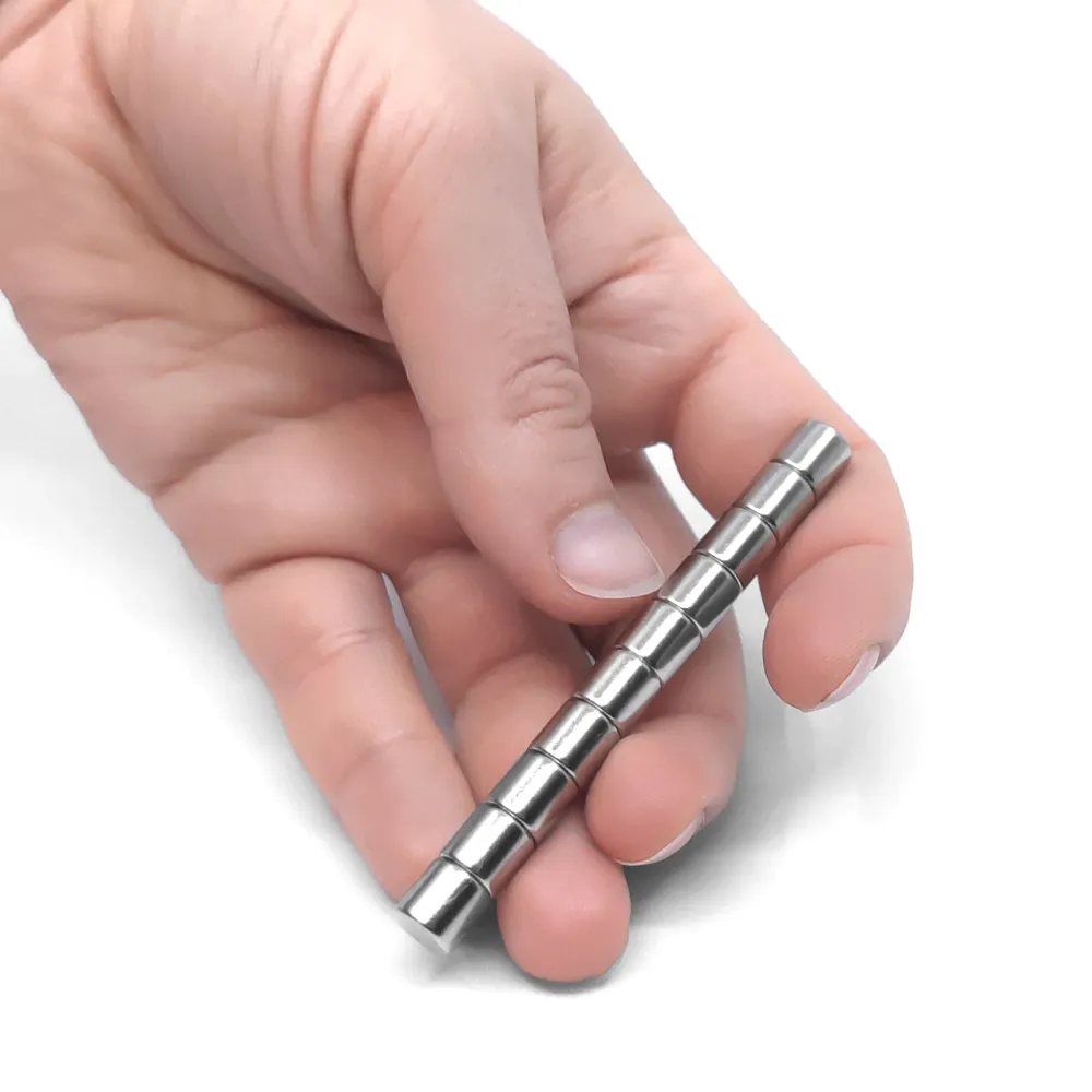 Supermagnet 8x8 mm, Skiva