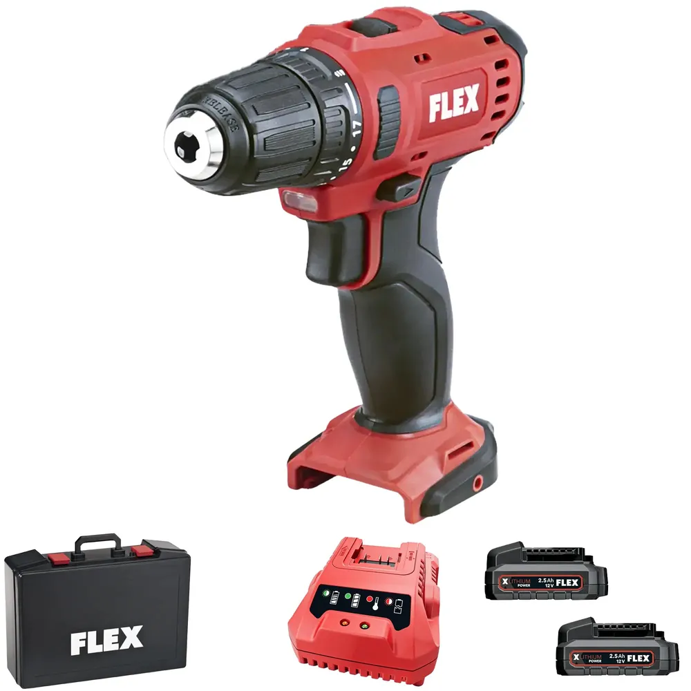 Flex DD 2G LDBC 12V 2,5Ah borrskruvdragare
