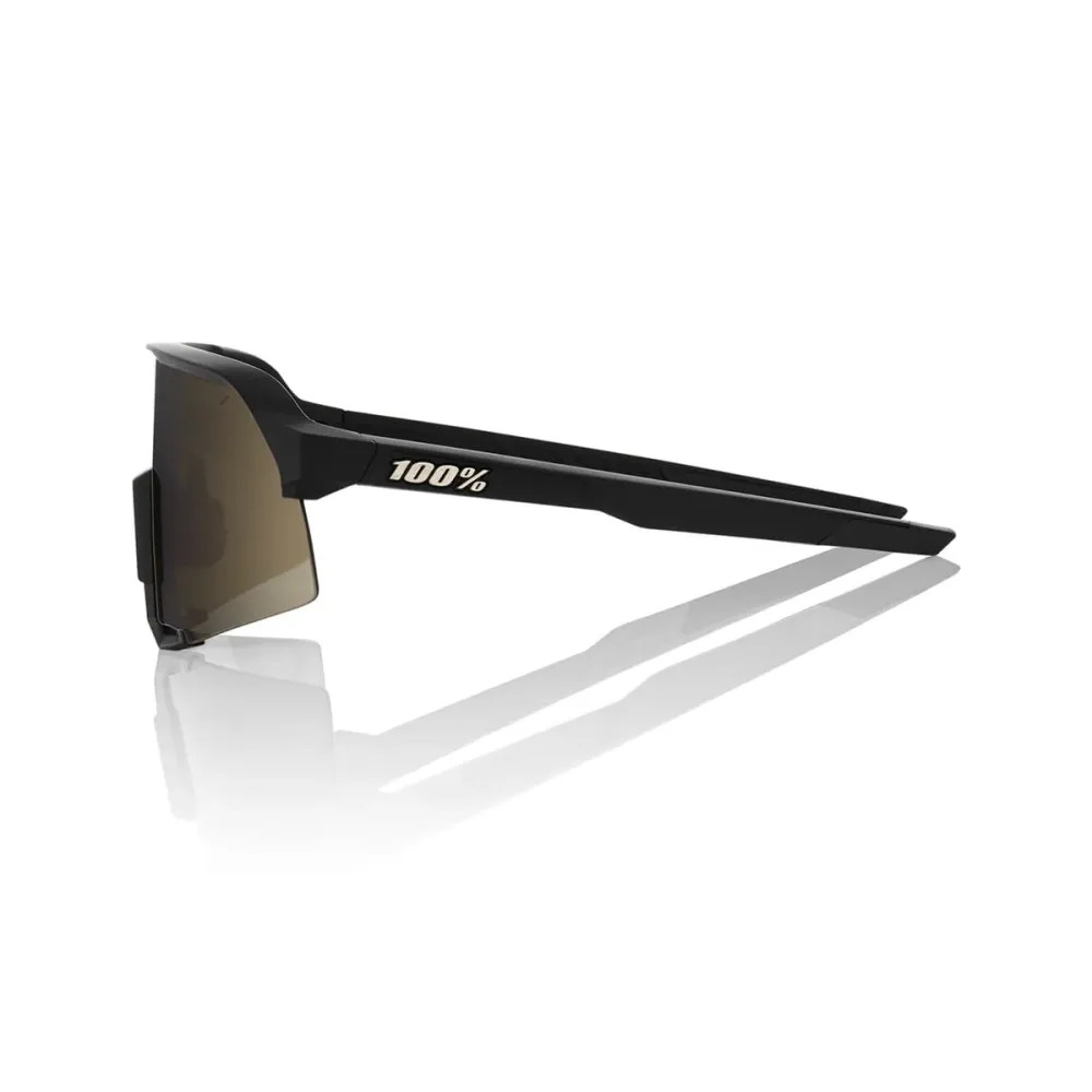 100% S3 Black Mirror Gold Glasögon