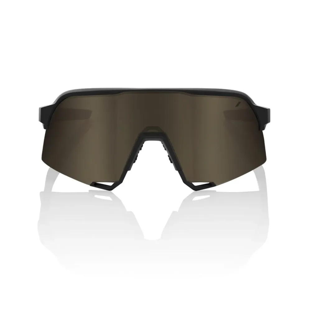 100% S3 Black Mirror Gold Glasögon