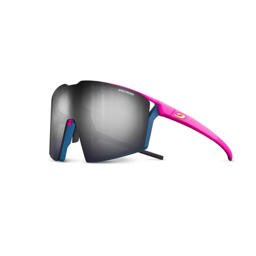 JULBO EDGE Fluorescerande rosa/Spectron 3 rökglasögon