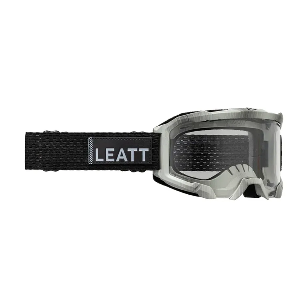 LEATT VELOCITY 4.0 MTB-skyddsglasögon Grå Clear Shield