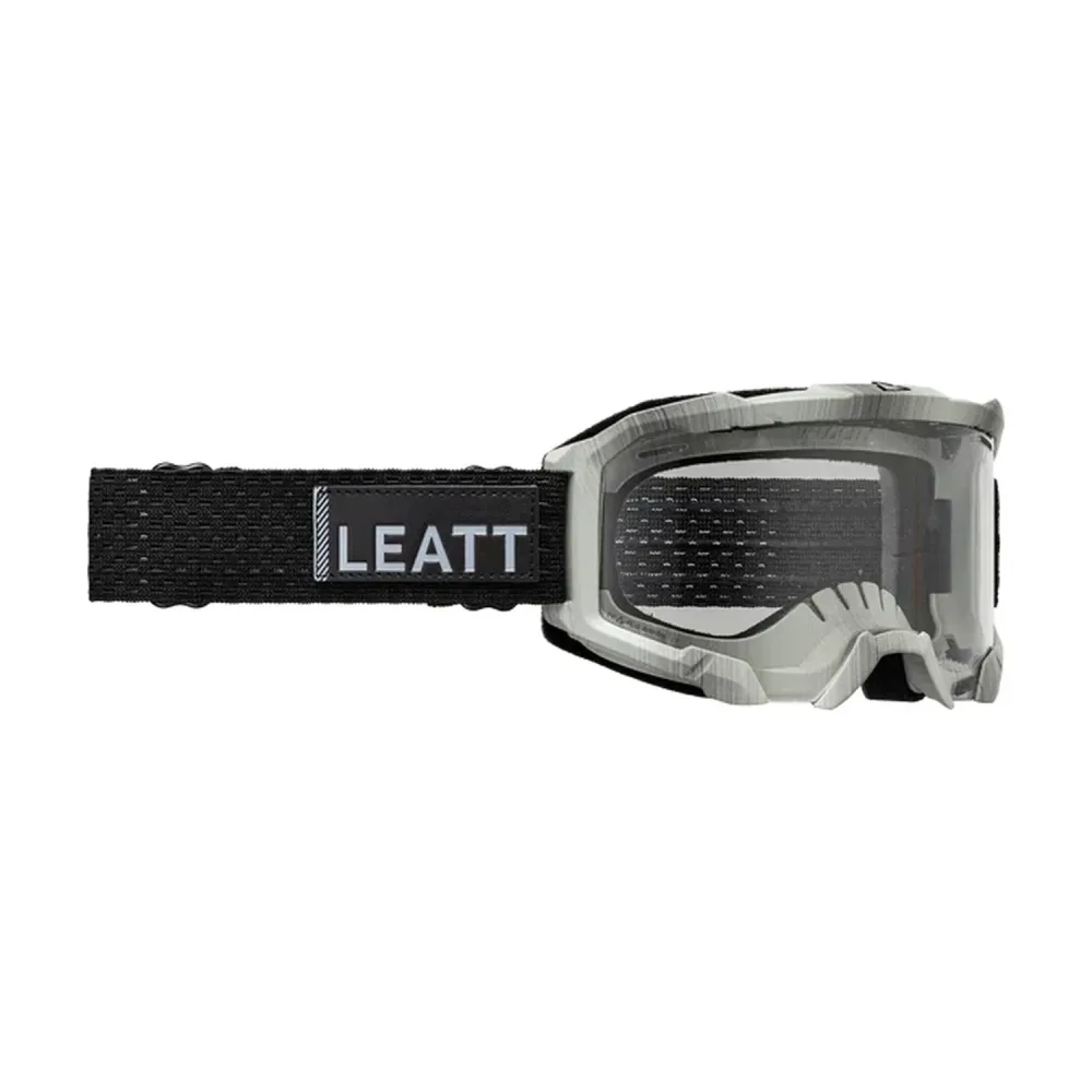 LEATT VELOCITY 4.0 MTB-skyddsglasögon Grå Clear Shield